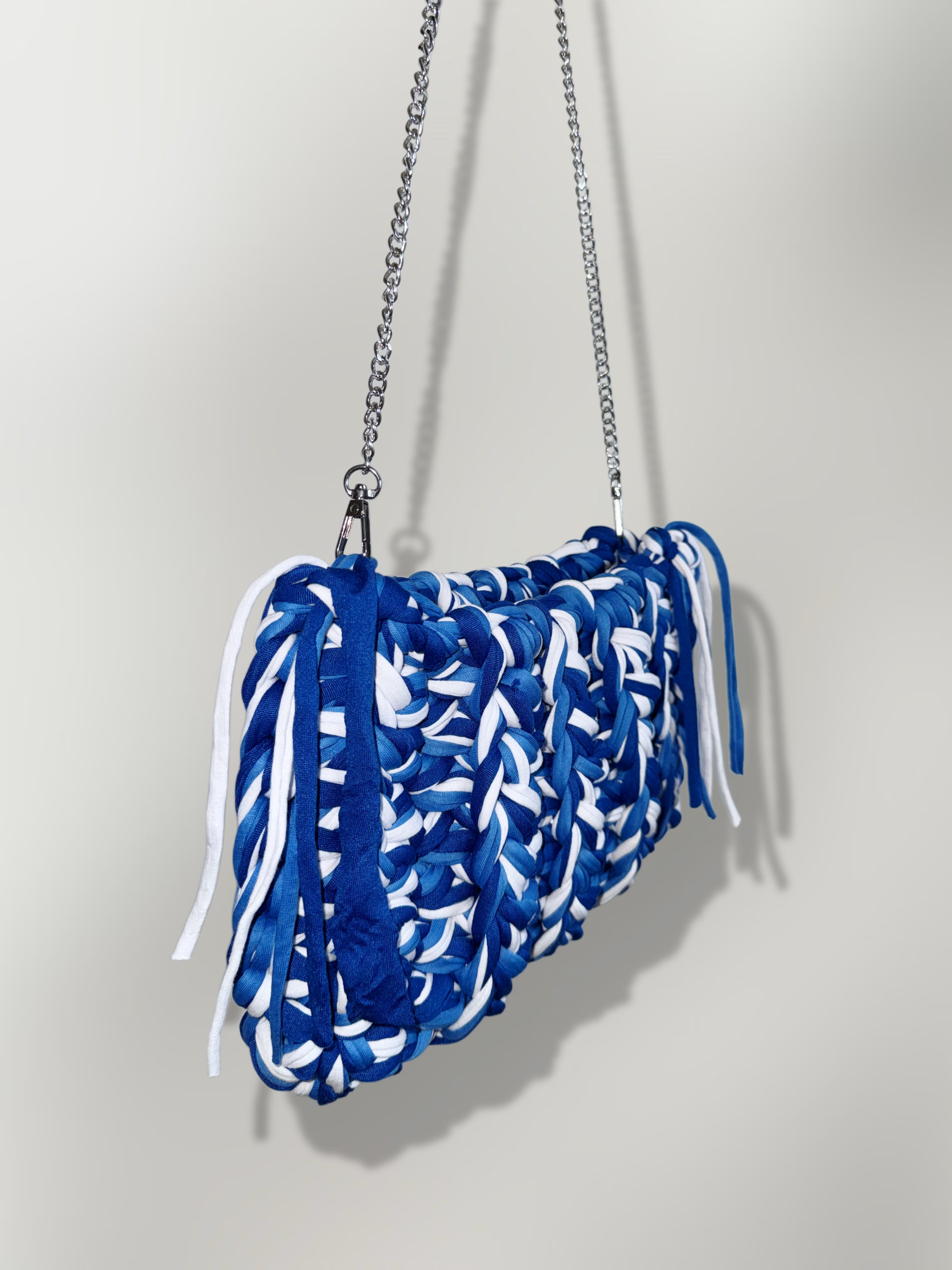 The Eda Bag in Aegean Blue